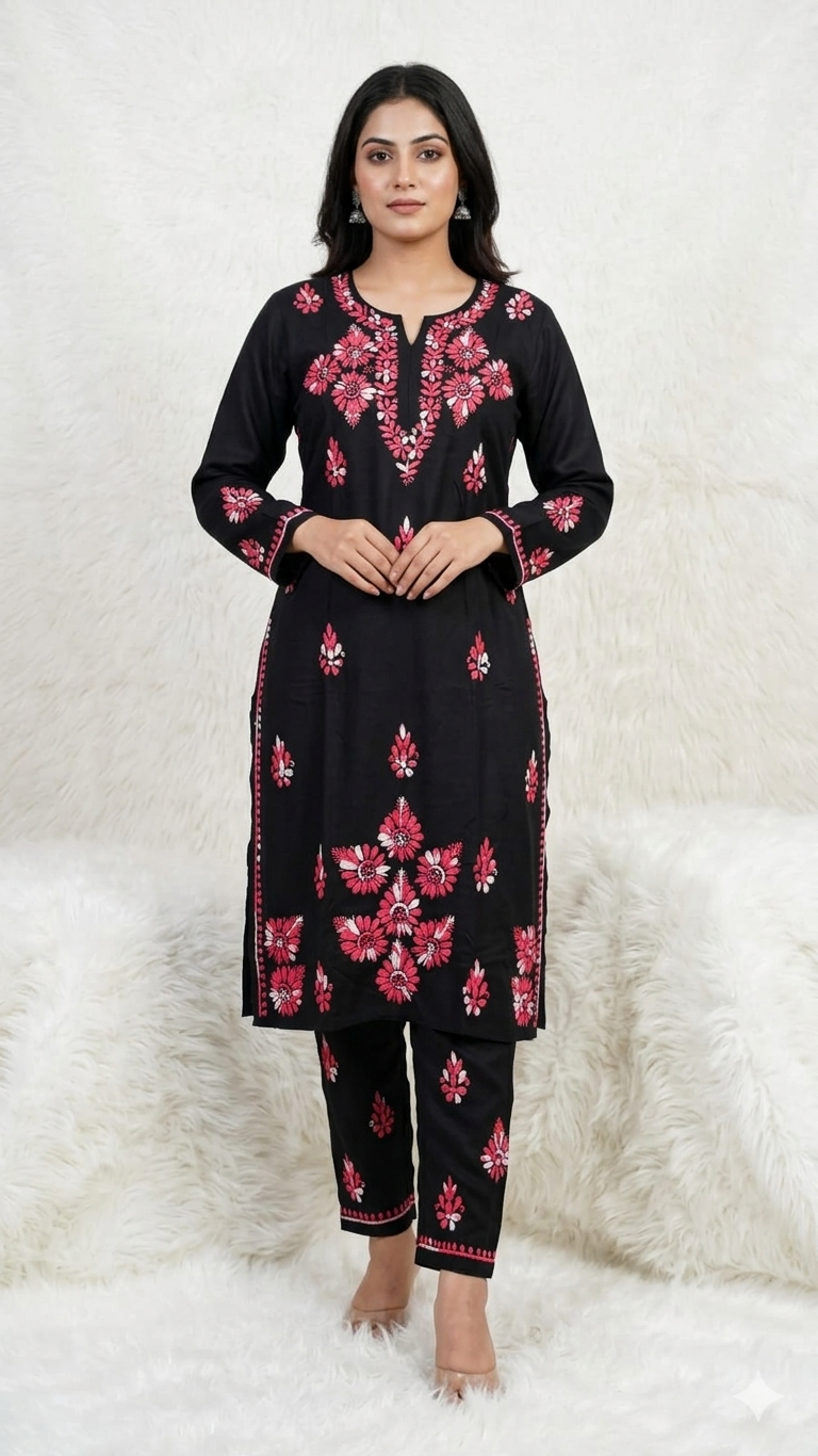 Chikankari Handwork Palazo Set