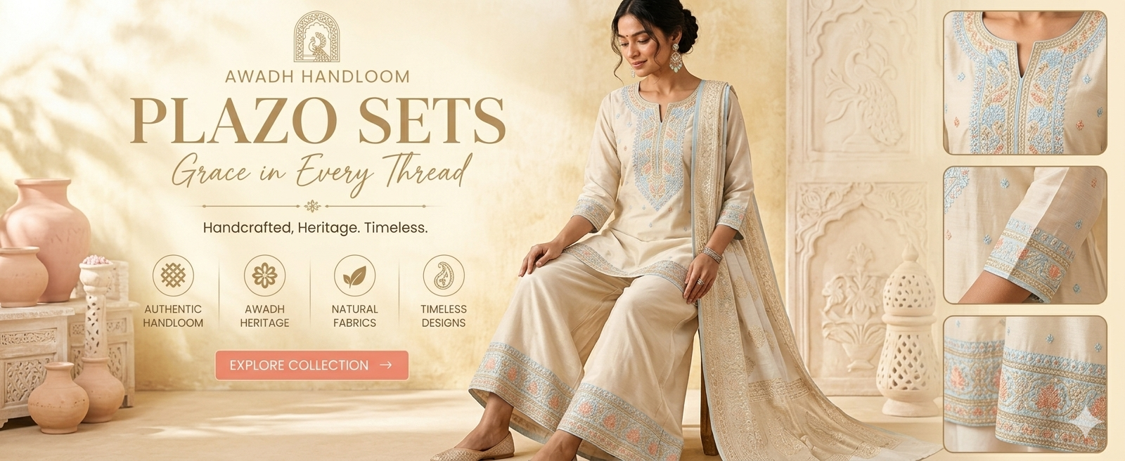 Awadh Handloom Banner 2