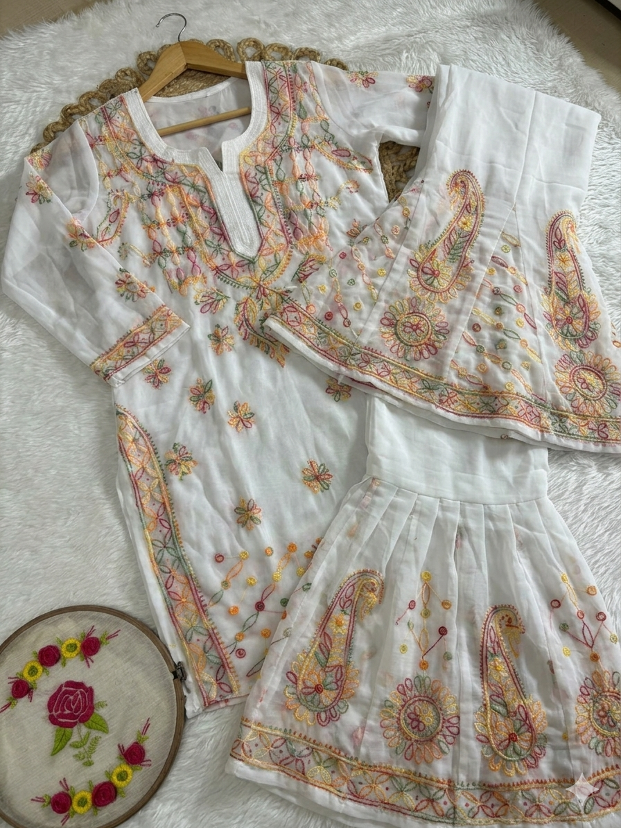 Color: White Multi