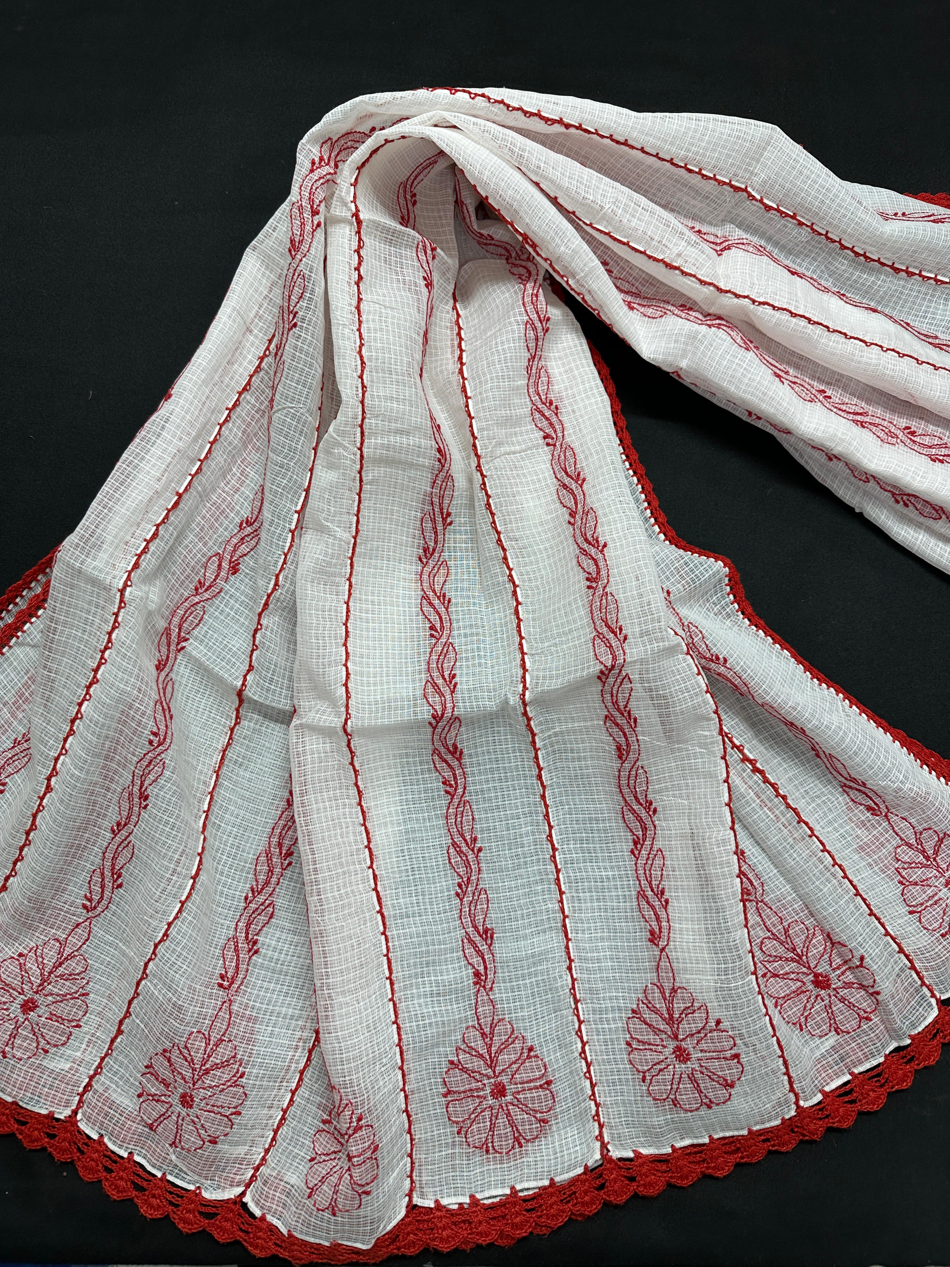 Color: Red & White