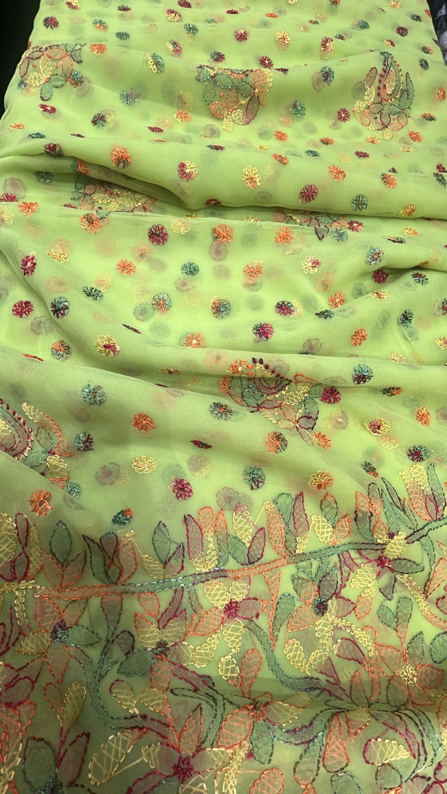 Color: Lime Green Multi