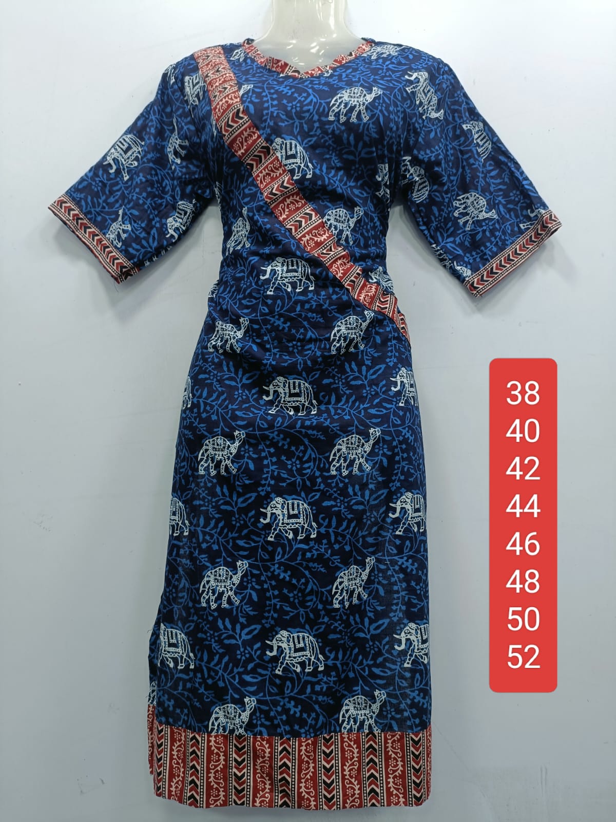 Color: Indigo Blue Camel