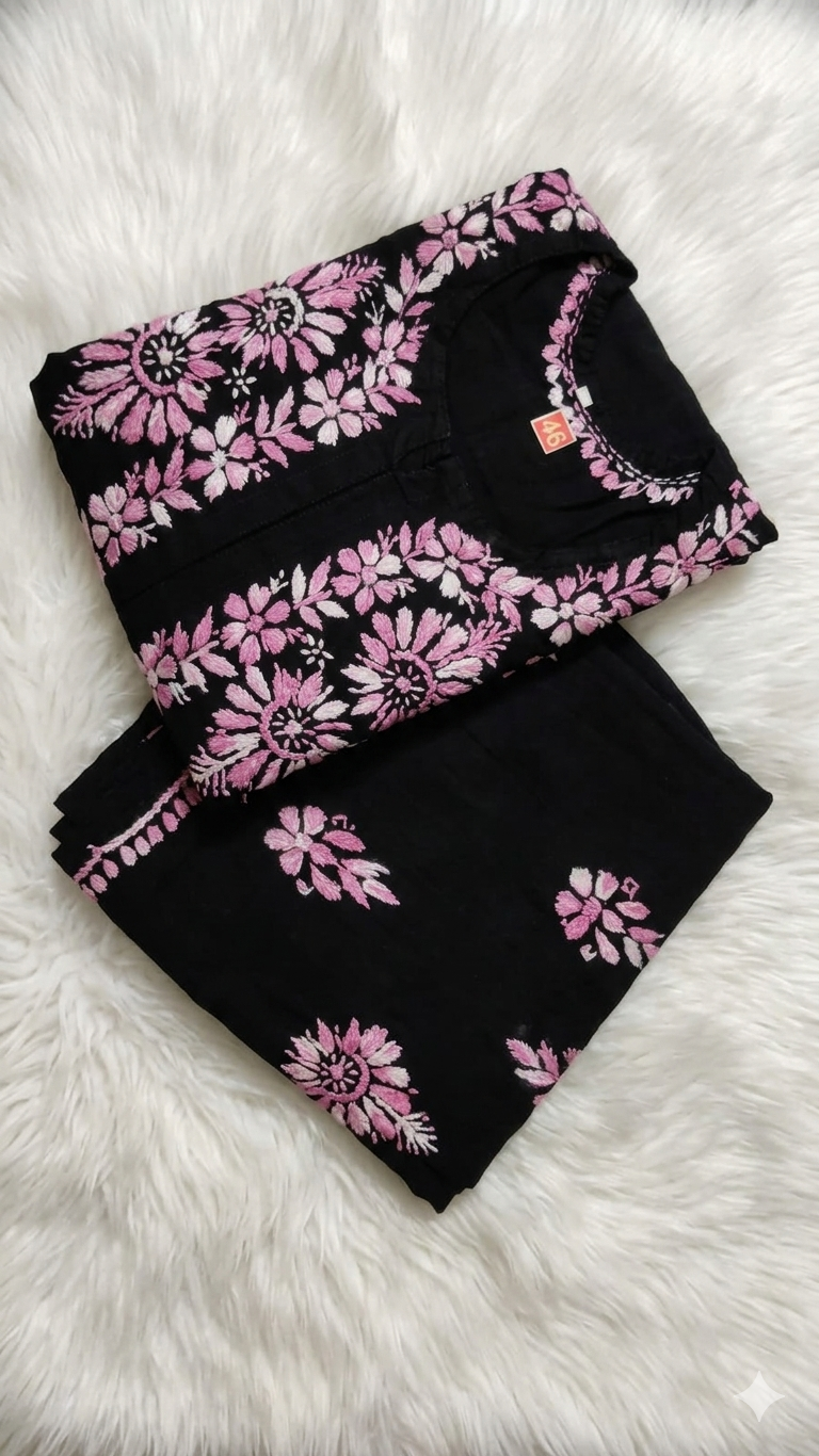 Color: Black Baby Pink