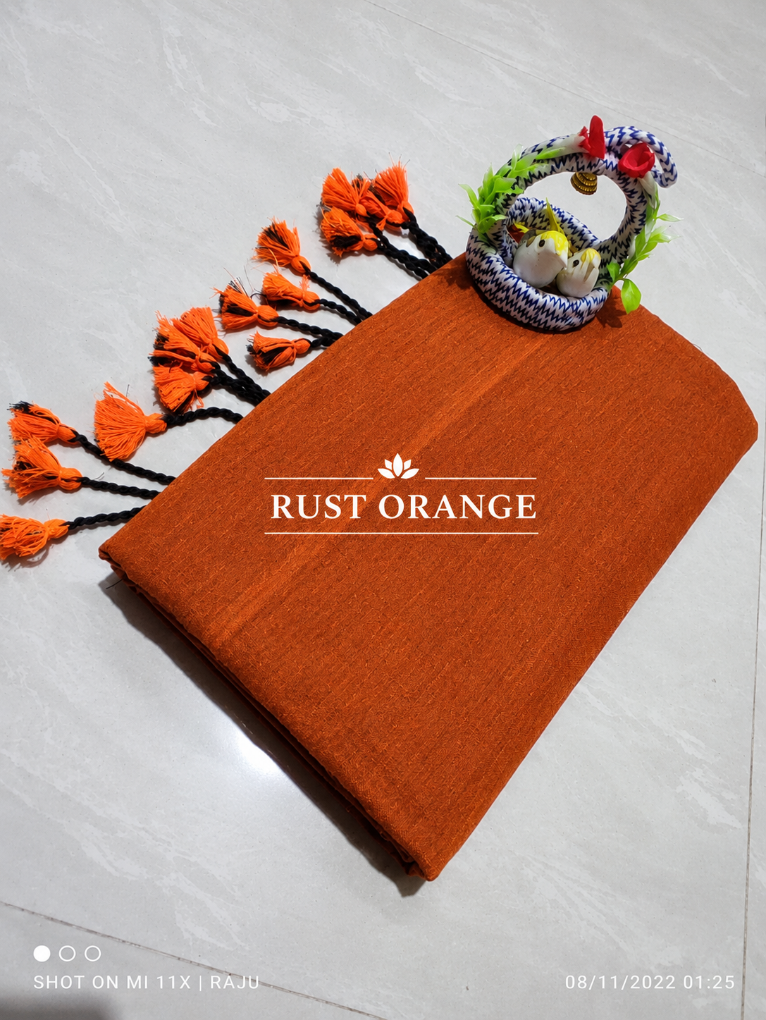 Color: Rust Organe