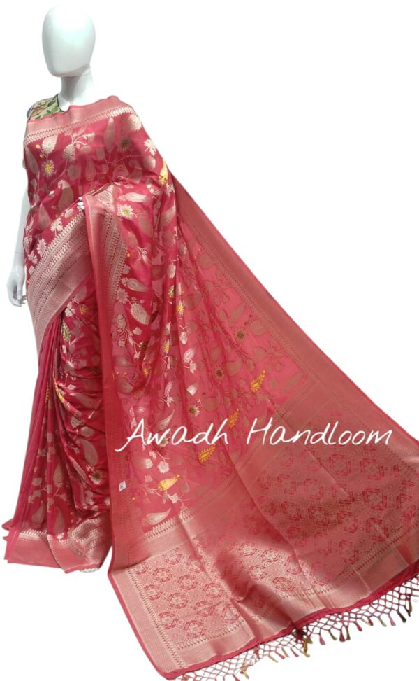 Kashmiri Pashmina Saree