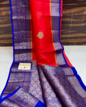 EXCLUSIVE *KORA BANARASI   SAREE