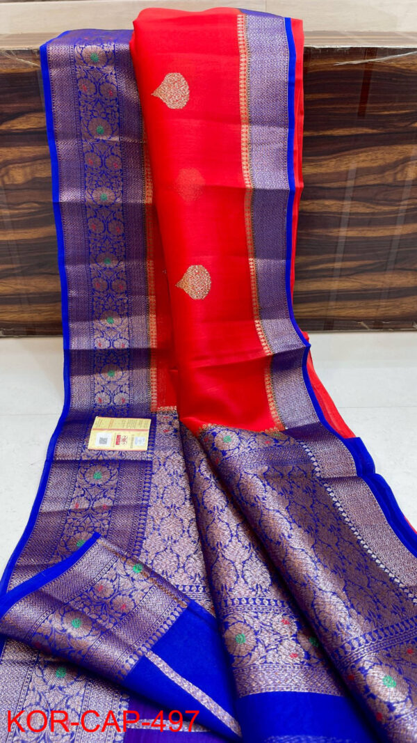 EXCLUSIVE *KORA BANARASI   SAREE
