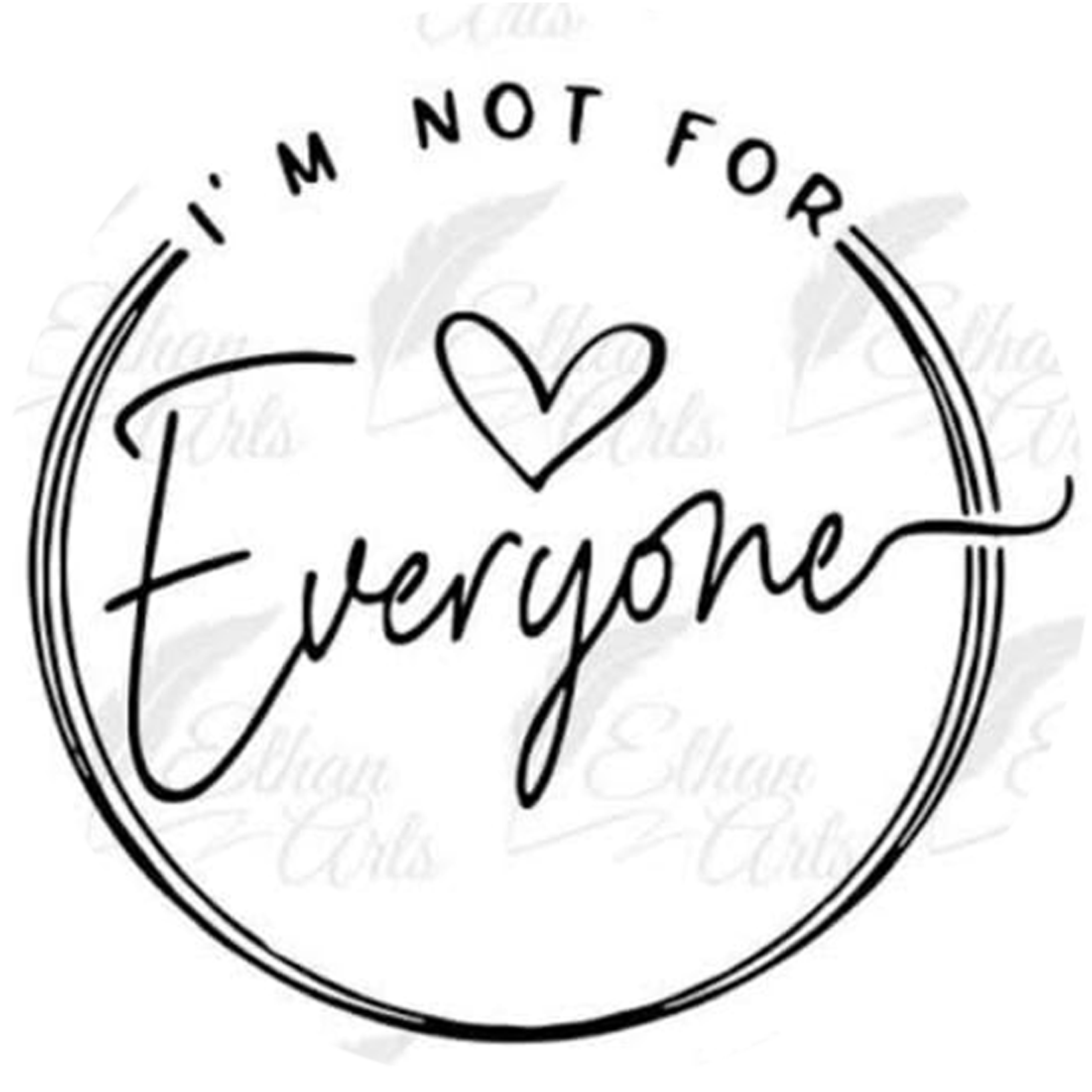 Not For Everyone