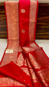 Pure Banarasi Katan Silk  Saree
