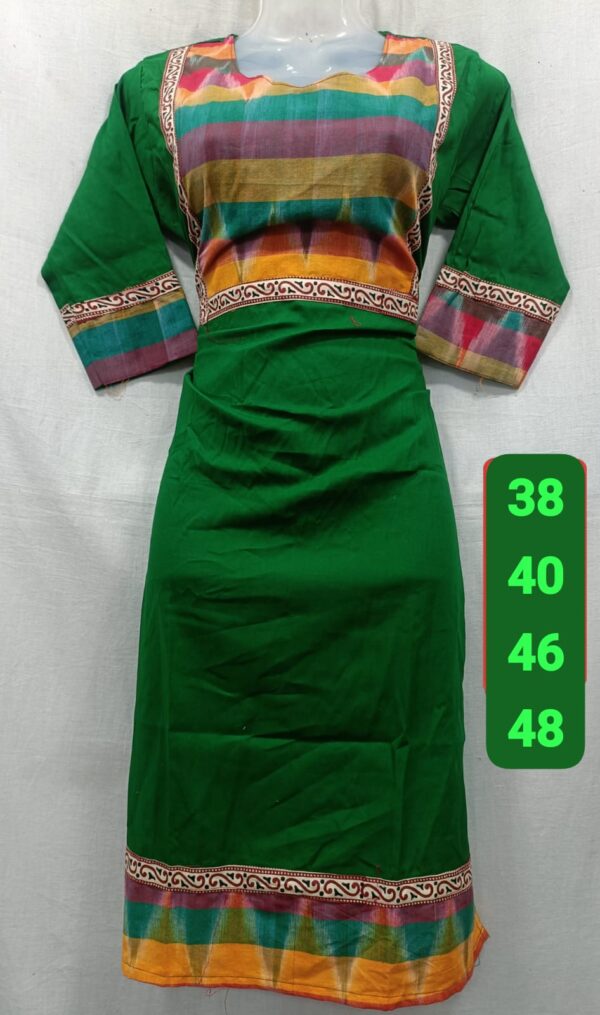 GAMCHA SOFT COTTON LONG KURTI