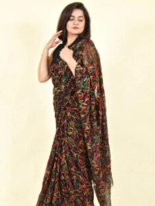Multi Tepchi Saree
