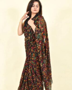 Multi Tepchi Saree